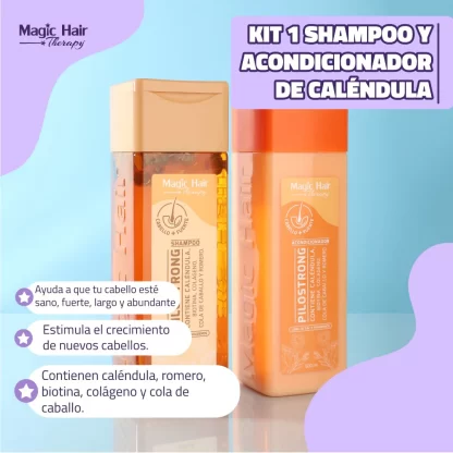 Kit 1 Pilostrong Caléndula magic Hair - Imagen 2