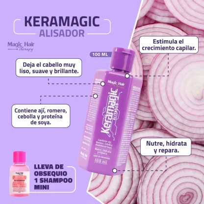 Keramagic 100ml keratina Magic Hair - Imagen 2