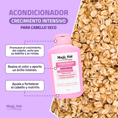 Acondicionador crecimiento seco Magic Hair - Imagen 2