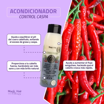 Acondicionador anticaspa Magic Hair - Imagen 2