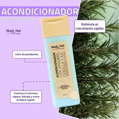 Acondicionador Jengibre Magic Hair - Imagen 2