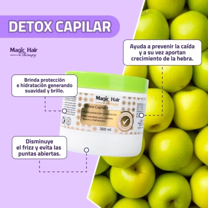 Detox Crema peinar Magic Hair - Imagen 2