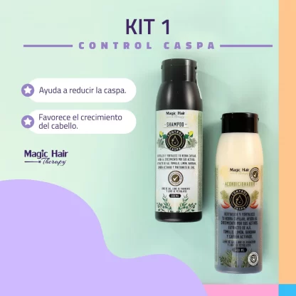 Kit 1 Control Caspa Magic Hair - Imagen 2