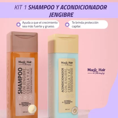 Kit 1 Jengibre Magic Hair - Imagen 2