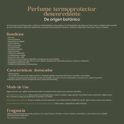 Perfume termoprotector desenredante- Ritual botanico - Imagen 2