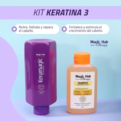 Kit Keramagic 3 Magic Hair - Imagen 2