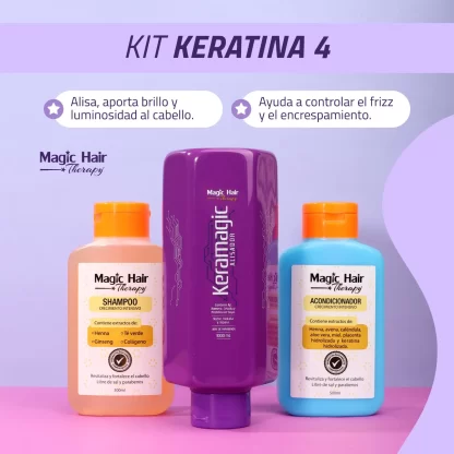 Kit Keramagic 4 Magic Hair - Imagen 2