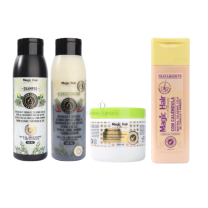 Kit Platinum Anti-Caspa Magic Hair - Imagen 4