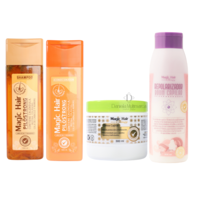 Kit Platinum Pilostrong Caléndula Magic Hair - Imagen 5