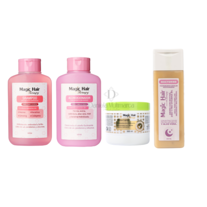 kit platinum Crecimiento Cabello seco Magic Hair - Imagen 2