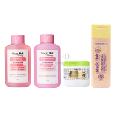 kit platinum Crecimiento Cabello seco Magic Hair - Imagen 3