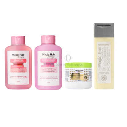 kit platinum Crecimiento Cabello seco Magic Hair - Imagen 4