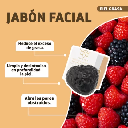 Jabón Facial Antioxidante Piel Grasa class gold - Imagen 2