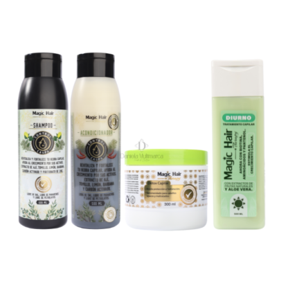 Kit Platinum Anti-Caspa Magic Hair