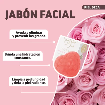 Jabón Facial Piel Mixta o Seca class gold - Imagen 2