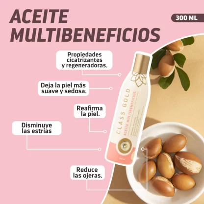 Aceite Multibeneficios Grande Class Gold - Imagen 2