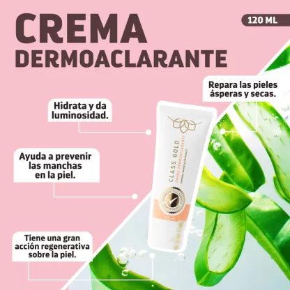 Crema Dermoaclarante 120ml Class Gold - Imagen 2