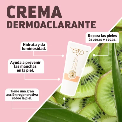 Crema Dermoaclarante Pequeña Class Gold - Imagen 2