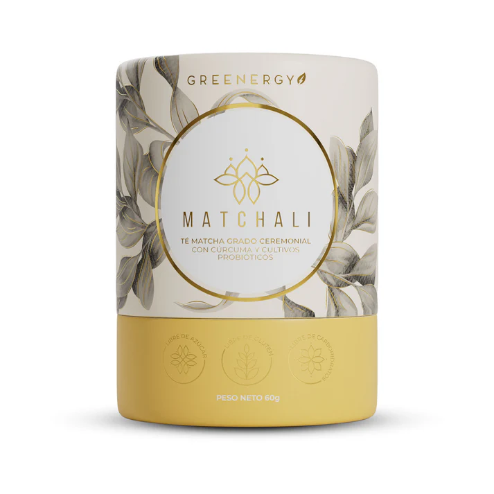 Té Matcha Grado Ceremonial Con Cúrcuma Matchali