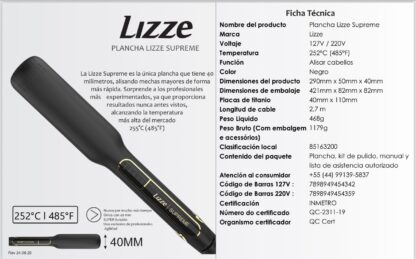 Plancha Lizze Supreme - Imagen 4