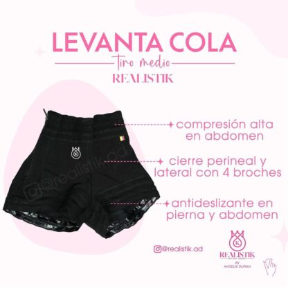 Levanta cola tiro medio Realistik - Imagen 3