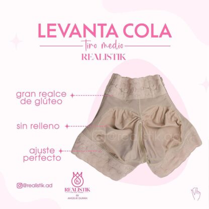 Levanta cola tiro medio Realistik - Imagen 2