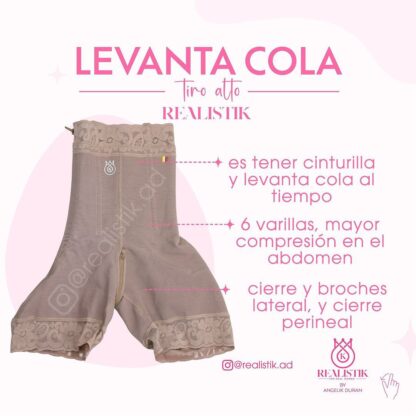 Levanta Cola tiro alto Realistik