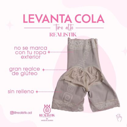 Levanta Cola tiro alto Realistik - Imagen 2