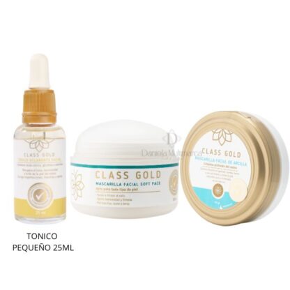 Kit facial dos mascarillas class gold